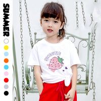 Load image into Gallery viewer, Baby Kid Big Kid Unisex Letters Fruit Love heart Print T-Shirts Wholesale 456911961
