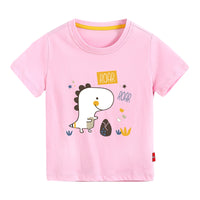 Load image into Gallery viewer, Baby Kid Big Kid Unisex Letters Dinosaur Cartoon Print T-Shirts Wholesale 306511960
