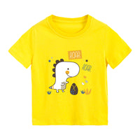 Load image into Gallery viewer, Baby Kid Big Kid Unisex Letters Dinosaur Cartoon Print T-Shirts Wholesale 306511960
