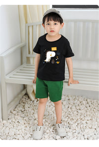 Load image into Gallery viewer, Baby Kid Big Kid Unisex Letters Dinosaur Cartoon Print T-Shirts Wholesale 306511960
