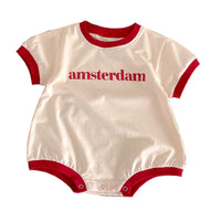 Load image into Gallery viewer, Baby Kid Unisex Letters Rompers Wholesale 220330537
