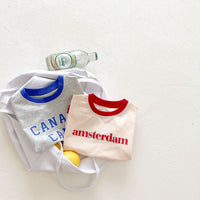 Load image into Gallery viewer, Baby Kid Unisex Letters Rompers Wholesale 220330537
