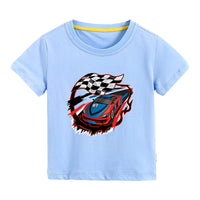 Load image into Gallery viewer, Baby Kid Boys Car Print T-Shirts Wholesale 877911962

