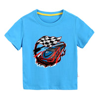 Load image into Gallery viewer, Baby Kid Boys Car Print T-Shirts Wholesale 877911962
