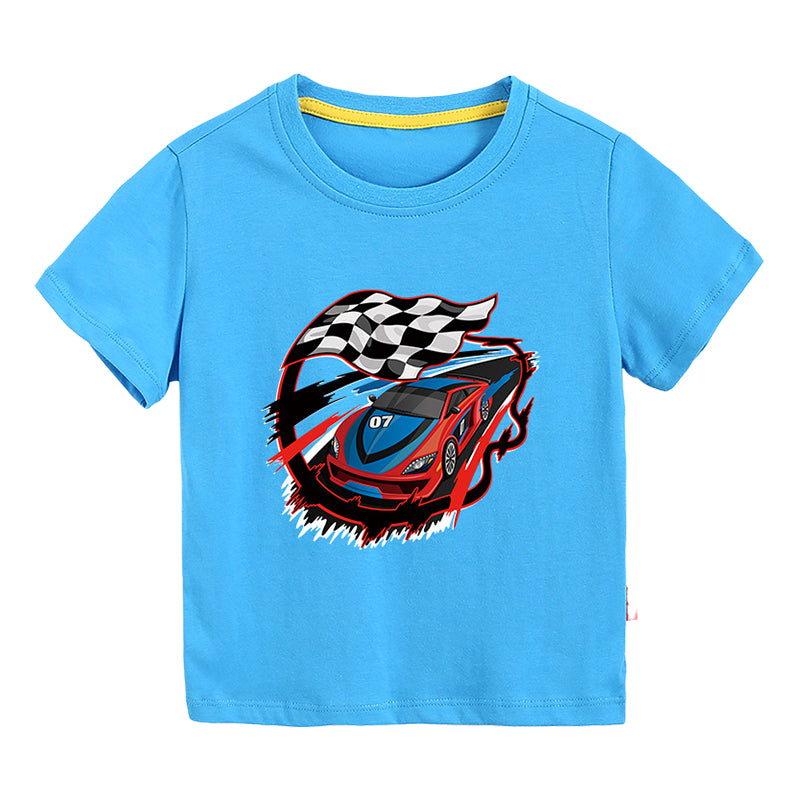 Baby Kid Boys Car Print T-Shirts Wholesale 877911962