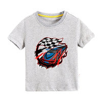 Load image into Gallery viewer, Baby Kid Boys Car Print T-Shirts Wholesale 877911962
