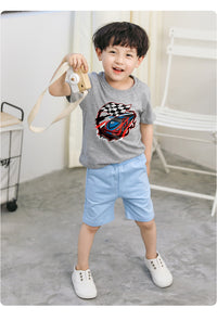 Load image into Gallery viewer, Baby Kid Boys Car Print T-Shirts Wholesale 877911962
