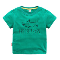 Load image into Gallery viewer, Baby Kid Boys Letters Animals Print T-Shirts Wholesale 985511953
