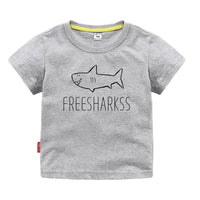 Load image into Gallery viewer, Baby Kid Boys Letters Animals Print T-Shirts Wholesale 985511953
