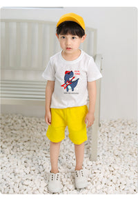 Load image into Gallery viewer, Baby Kid Big Kid Unisex Letters Dinosaur Cartoon Star Print T-Shirts Wholesale 072811954
