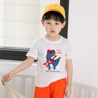 Load image into Gallery viewer, Baby Kid Big Kid Unisex Letters Dinosaur Cartoon Star Print T-Shirts Wholesale 072811954
