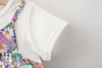 Load image into Gallery viewer, Baby Girls Flower Print Dresses Wholesale 220330591
