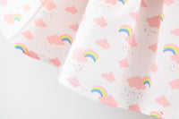 Load image into Gallery viewer, 2 Pieces Set Baby Girls Rainbow Print Tank Tops And Solid Color Shorts Wholesale 220330594
