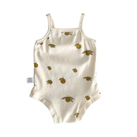 Load image into Gallery viewer, Baby Girls Fruit Plant Print Rompers Wholesale 220330615
