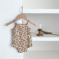 Load image into Gallery viewer, Baby Girls Fruit Plant Print Rompers Wholesale 220330615
