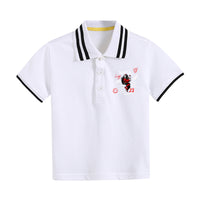 Load image into Gallery viewer, Baby Kid Boys Letters Cartoon Print Polo Shirts Wholesale 220330622
