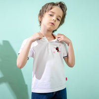 Load image into Gallery viewer, Baby Kid Boys Letters Cartoon Print Polo Shirts Wholesale 220330622

