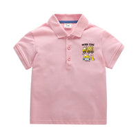 Load image into Gallery viewer, Baby Kid Boys Letters Car Cartoon Print Polo Shirts Wholesale 220330623
