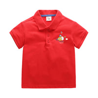Load image into Gallery viewer, Baby Kid Boys Cartoon Print Polo Shirts Wholesale 220330625
