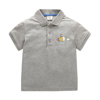 Load image into Gallery viewer, Baby Kid Boys Cartoon Print Polo Shirts Wholesale 220330625
