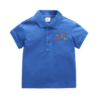 Load image into Gallery viewer, Baby Kid Boys Letters Cartoon Print Polo Shirts Wholesale 220330627
