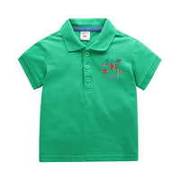 Load image into Gallery viewer, Baby Kid Boys Letters Cartoon Print Polo Shirts Wholesale 220330627
