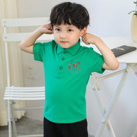 Load image into Gallery viewer, Baby Kid Boys Letters Cartoon Print Polo Shirts Wholesale 220330627
