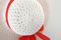 Load image into Gallery viewer, Baby Girls Love heart Checked Bow Dresses Wholesale 220330647
