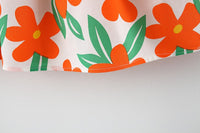 Load image into Gallery viewer, Baby Girls Flower Print Dresses And Accessories Hats Wholesale 220330658
