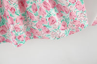 Load image into Gallery viewer, Baby Girls Flower Bow Print Dresses Wholesale 220330667
