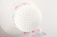 Load image into Gallery viewer, Baby Girls Flower Bow Print Dresses Wholesale 220330667
