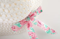 Load image into Gallery viewer, Baby Girls Flower Bow Print Dresses Wholesale 220330667
