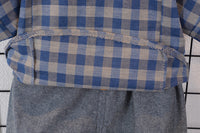 Load image into Gallery viewer, 2 Pieces Set Baby Kid Boys Checked Expression Embroidered Shirts And Solid Color Pants Wholesale 22033067
