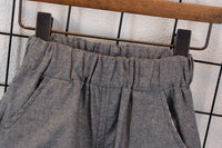 Load image into Gallery viewer, 2 Pieces Set Baby Kid Boys Checked Expression Embroidered Shirts And Solid Color Pants Wholesale 22033067
