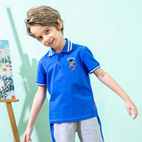 Load image into Gallery viewer, Baby Kid Boys Striped Print Polo Shirts Wholesale 220330680
