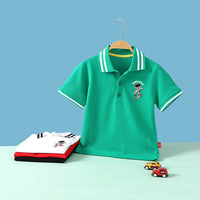 Load image into Gallery viewer, Baby Kid Boys Striped Print Polo Shirts Wholesale 220330680
