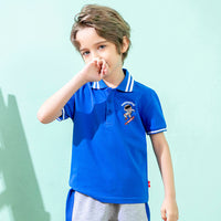Load image into Gallery viewer, Baby Kid Boys Striped Print Polo Shirts Wholesale 220330680
