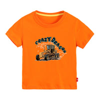 Load image into Gallery viewer, Baby Kid Big Kid Boys Letters Car Print T-Shirts Wholesale 053011956
