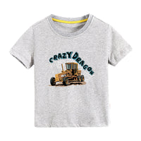 Load image into Gallery viewer, Baby Kid Big Kid Boys Letters Car Print T-Shirts Wholesale 053011956
