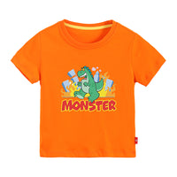 Load image into Gallery viewer, Baby Kid Big Kid Boys Letters Dinosaur Print T-Shirts Wholesale 016811946
