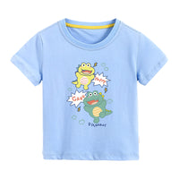 Load image into Gallery viewer, Baby Kid Big Kid Boys Letters Animals Cartoon Print T-Shirts Wholesale 214511938
