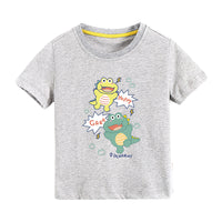 Load image into Gallery viewer, Baby Kid Big Kid Boys Letters Animals Cartoon Print T-Shirts Wholesale 214511938
