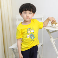 Load image into Gallery viewer, Baby Kid Big Kid Boys Letters Animals Cartoon Print T-Shirts Wholesale 214511938
