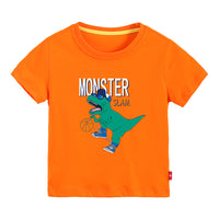 Load image into Gallery viewer, Baby Kid Big Kid Boys Letters Dinosaur Print T-Shirts Wholesale 682511937
