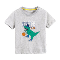 Load image into Gallery viewer, Baby Kid Big Kid Boys Letters Dinosaur Print T-Shirts Wholesale 682511937

