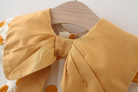 Load image into Gallery viewer, Baby Girls Polka dots Bow Print Dresses Wholesale 220330691
