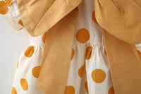 Load image into Gallery viewer, Baby Girls Polka dots Bow Print Dresses Wholesale 220330691
