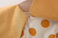 Load image into Gallery viewer, Baby Girls Polka dots Bow Print Dresses Wholesale 220330691
