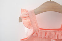 Load image into Gallery viewer, Baby Girls Butterfly Wings Embroidered Dresses Wholesale 220330698
