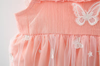 Load image into Gallery viewer, Baby Girls Butterfly Wings Embroidered Dresses Wholesale 220330698
